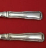 Old Danish by Georg Jensen Sterling Silver Salad Serving Set 2pc HH AS 8 1/2"
