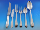 Pointed Antique by Dominick and Haff Sterling Silver Flatware Set Service 72 Pcs