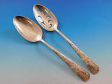 Old Maryland Engraved by Kirk Sterling Silver Flatware Set for 12 Service 87 pcs
