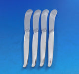Contour by Towle Sterling Silver Butter Spreader HH Paddle Set of 4 pcs 6 1/8"