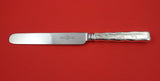 Lap Over Edge Acid Etched By Tiffany Sterling Dinner Knife w/ waves 10 3/4"