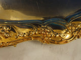 Chantilly by Gorham Grand Vermeil Sterling Silver Tea Tray #594 124 ozt. (#8961)