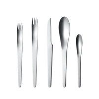 Arne Jacobsen by Georg Jensen Stainless Steel Place Setting 5 Piece - New