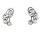 Sterling Kalo Cherries Earrings Jewelry Handwrought by Bjarne Axness (#J6843)