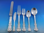 English King by Tiffany & Co Sterling Silver Flatware Set Service 48 pcs Dinner