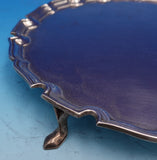 Edward Barnard and Sons English Estate Sterling Silver Salver Tray (#J9282)