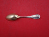Bird by Wendt Sterling Silver Demitasse Spoon GW stipple w/ mono 4"