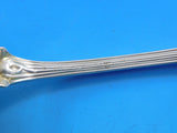 Japanese by Tiffany and Co Sterling Silver Salad Serving Fork GW Fluted 9 1/2"