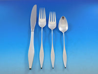 Lark by Reed & Barton Sterling Silver Flatware 12 Set 68 Pcs Mid-Century Modern