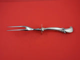 Waltz of Spring By Wallace Sterling Silver Roast Carving Fork 11"