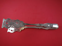 Sorrento by Alvin Sterling Silver Sandwich Tong Bright-Cut No Yolk 10 3/8"