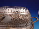English Silverplate Roll Top Chafing Dish by Charles Edward Nixon (#9213)