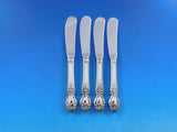 Brocade by International Sterling Silver Butter Spreader HH Paddle Set 12 pcs 6"