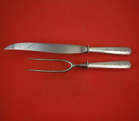 Rambler Rose by Towle Sterling Silver Roast Carving Set 2pc HH WS Serving