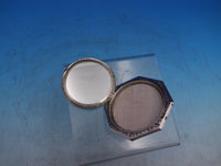 Middle Eastern .900 Sterling Silver Compact Chased Figural Scrollwork (#6703)