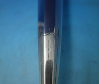 Webster Sterling Silver Candlestick Bright-Cut 12" x 3 1/4" c.1930 (#5644)