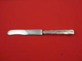 Lap Over Edge Acid Etched by Tiffany & Co Sterling Dessert Knife foliage 7 1/2"