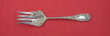 Chrysanthemum by Durgin Sterling Silver Salad Serving Fork  8 3/4"