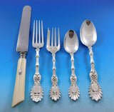 Radiant by Whiting Sterling Silver Flatware Set Service 63 pieces total