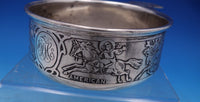 Wm Kerr Sterling Silver Porringer Children of the World Riding Animals (#7346)