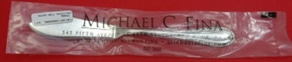 Impero by Schiavon-Italy Sterling Silver Fish Knife All Sterling FH 8 1/4" New