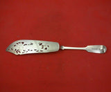 Henry Holland English Victorian Sterling Silver Fish Server Pierced Engraved 13"