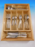 Dolphin by Frigast Denmark Sterling Silver Flatware Service Set 34 pieces