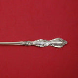 Warwick by International Sterling Silver Olive Spoon Pierced Long Fancy Orig 7"