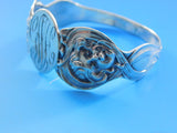 Cupid Sunbeams by Unger Sterling Silver Napkin Ring  1 7/8" x 1 7/8"  original