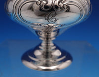 Floral by Shreve Sterling Silver Salt Dip and Pepper Shaker Set 2pc (#7768)