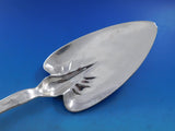 Lap Over Acid Etched by Tiffany Sterling Silver Spade Server Strawberries 13 1/8