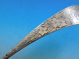 Clematis by Gorham Sterling Silver Soup Ladle AS Large 12" Heirloom Silverware