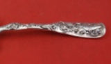 Hizen by Gorham Sterling Silver Fish Server w/Chased Flowers Fish Handle 11 3/4"