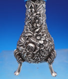 Repousse by Kirk Sterling Silver Pepper Shaker #58 4 1/2" x 1 7/8" (#8980)