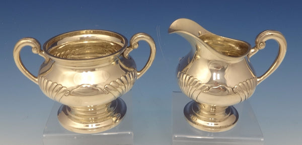 Onslow by Tuttle Sterling Silver Sugar Bowl & Creamer Set 2pc #1834 (#0504)