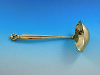 Acorn by Georg Jensen Sterling Silver Flatware Set 12 Service 102pc Gold Vermeil