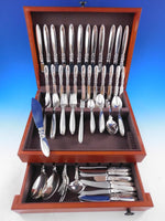 Cactus by Georg Jensen Sterling Silver Flatware Set 12 Service 129 pcs Dinner