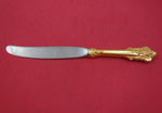 Grande Baroque Vermeil By Wallace Sterling Silver Dinner Knife 9 3/4"