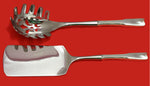 Colonial Theme by Lunt Sterling Silver Italian Pasta Server Set 2pc HHWS  Custom