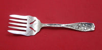 Pomona by Towle Sterling Silver Sardine Fork Pierced with Bright-Cut Fish 6"