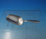 Russian .84 Silver Tea Caddy Spoon / Scoop HH Engraved Flowers 3 3/8" (#6085)