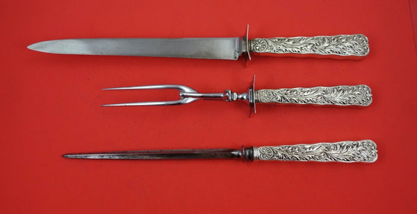 Saint Cloud by Gorham Sterling Silver Roast Carving Set 3-Piece knife 13 5/8"