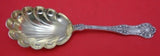 New King by Dominick and Haff Sterling Silver Berry Spoon GW shell 9"