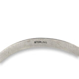 Sterling Kalo Baby Child Bangle Bracelet Handwrought by Bjarne Axness (#J6852)