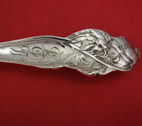 Les Six Fleurs by Reed and Barton Sterling Silver Waffle Serving 11" Antique
