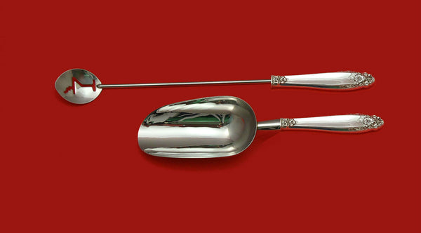 Prelude by  International Sterling Silver HHWS  Bar Set 2pc Custom Made
