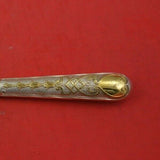 Elizabethan by CJ Vander English Sterling Silver Luncheon Knife with Gold Accent