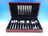 Northland by Wm Rogers Stainless Steel Satin Flatware Set for 8 Service 63 pcs