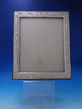 Silverplate Tabletop Picture Frame with Grapes Vintage 11 1/2" x 9 1/2" (#7094)