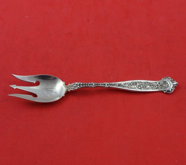 Dresden by Whiting Sterling Silver Terrapin Fork Original 5" Heirloom